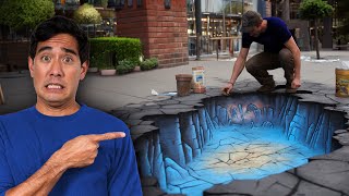 Be careful combining chalk and magic  Best Zach King Tricks  Compilation 40 [upl. by Denise41]