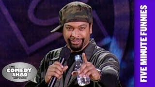 DeRay Davis⎢A Natural Disaster Trumps Any Fight Your Having⎢Shaqs Five Minute Funnies⎢Comedy Shaq [upl. by Ellesig]