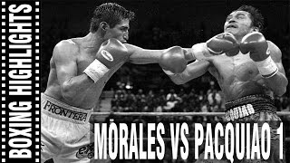 Terrible Morales vs Manny Pacquiao El devorador de mexicanos quotPacmanquot [upl. by Akzseinga]