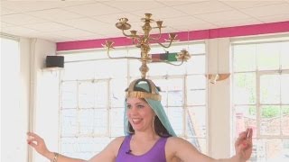 How To Use A Candelabra in Bellydancing [upl. by Asirehc]