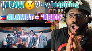 ALAMAT  ABKD Official MV REACTION [upl. by Annaerb]