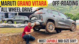 Maruti Suzuki Grand Vitara AWD OffRoading Rs1689 Lakh  मारुती से ये उम्मीद नहीं थी 😳 [upl. by Ahsima]