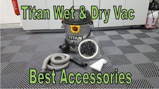 Screwfix Titan Vacuum  Best Accessories To Buy [upl. by Einitsed308]