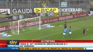 BresciaMilan 01 Ampia Sintesi  SKY HD  All Highlights [upl. by Puduns]