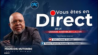 LA DELIVRANCE CONTRE L ESPRIT DE MORT AVEC LE PAST FRANÇOIS MUTOMBO VH JEUDI 03 OCTOBRE 2024 [upl. by Weisbart]