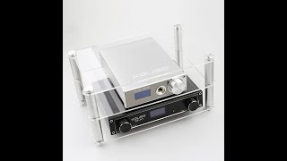 KGUSS Mini Audio Component Rack Unboxing [upl. by Hgielram791]