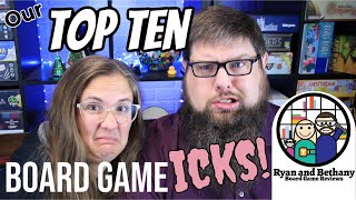 Our Top Ten Board Game Icks [upl. by Nnov]