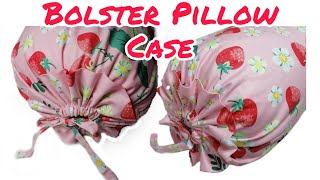 How to Sew Bolster Pillowcase method 2 [upl. by Rodrich437]