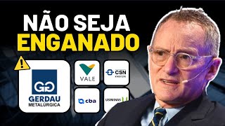 GERDAU ESTA DE GRAÇA 1598 DE DIVIDEND YIELD VALE A PENA INVESTIR GOAU4 EM 2024 VALE3 GGBR4 CMIN3 [upl. by Efren222]