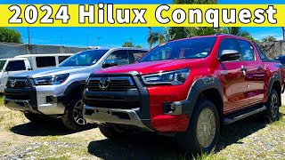 2024 Updated Hilux Conquest 4x2 AT  whats new  Walk around Tour [upl. by Ester]