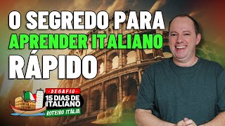 O segredo para aprender italiano rápido  AULA 1  DESAFIO 15 DIAS DE ITALIANO [upl. by Hanikahs751]