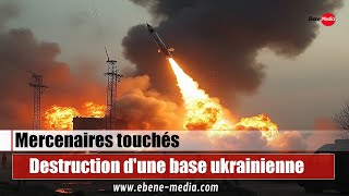 Frappe de missile sur une base ukrainienne avec des mercenaires près de Slaviansk [upl. by Lichter68]