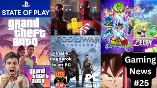 Gaming News GTA 6 God of War Ragnarok PC amp New State Of Play Call of Duty Games On Gamepass [upl. by Eresed]