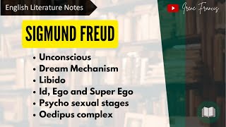 Sigmund Freud  Psychoanalytic Theory  IRENE FRANCIS [upl. by Gregorius]