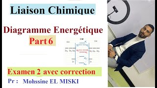 Liaison chimique  diagramme énergétique part 6 Examen 2 avec correction [upl. by Anavahs]