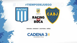 RACING CLUB vs BOCA JUNIORS  COPA DE LA LIGA  Fecha 10  Cadena 3 Argentina [upl. by Hairam]