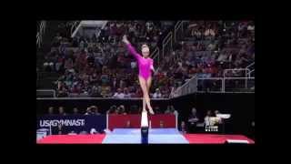 Nastia Liukin Olympic Trials  Beam Day 1 [upl. by Lamphere562]