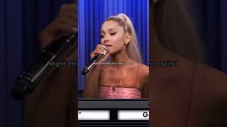 Ariana singing humble on jimmy Fallon  ariangrande shorts shortsfeed [upl. by Adyl]