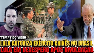 5 EXÉRCITO CHINÊS NO BRASIL DESESPERO NO PLANALTO APÓS RESULTADO DE PESSQUISA DE MARÇAL [upl. by Ahsenahs]