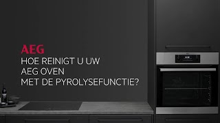 AEG oven Pyrolyse [upl. by Ahseken]