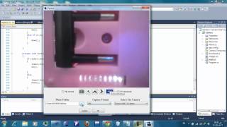 WebCam in C using AForge [upl. by Natsreik450]