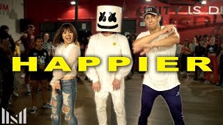 MARSHMELLO  quotHAPPIERquot Dance  Matt Steffanina amp Bailey Choreography [upl. by Nanreh]