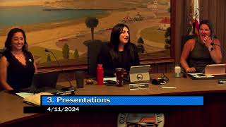 Capitola City Council 04112024 [upl. by Leatri]