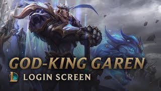 GottKönig Garen Skin Spotlight  PreRelease League of Legends [upl. by Gilberte499]