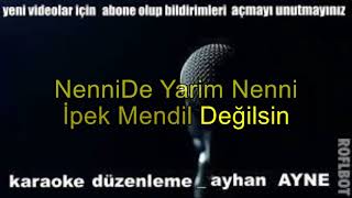 şu tepe pullu tepe karaoke türkçe [upl. by Aisayt633]