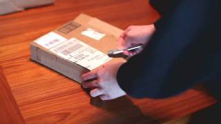 How to remove shipping labels from boxes quickly and cleanly [upl. by Caye]