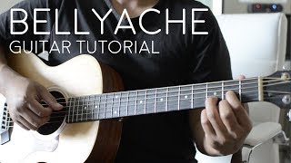 Bellyache by Billie Eilish  Guitar Tutorial [upl. by Kenna]