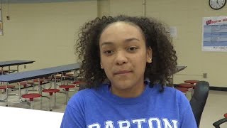 Mattie Wilson full interview on signing with Barton College volleyball on 5818 [upl. by Eiramlatsyrc]