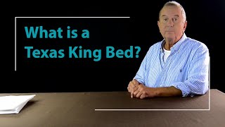 What is a Texas King Bed amp where can you purchase bedding [upl. by Anelrats]