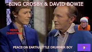 PEACE ON EARTH LITTLE DRUMMER BOY by DAVID BOWIE amp BING CROSBY  Retrospective [upl. by Julietta]