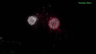 Switzerland National Day in Interlaken Fireworks [upl. by Ynohtnad509]