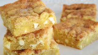 BLONDIES WHITE CHOCOLATE BROWNIES [upl. by Hooge733]