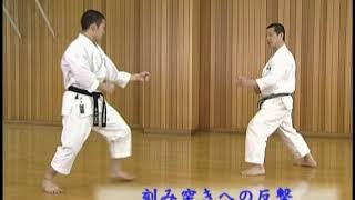 Masao Kagawa sensei Ashiwaza taisabaki Jiyuipponkumite with Nagaki Shinji [upl. by Shiverick]