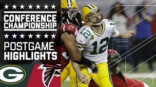 Packers vs Falcons  NFC Championship Game Highlights [upl. by Roda]