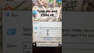 Window PSR Trick  How To On Step Recorder  Step Recorder On Kase Kare How To Use shortcutkeys [upl. by Brandice363]