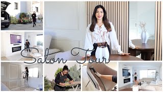 Salon Tour  Nouveaux meubles diy et bricolage ✨ Idées déco [upl. by Nodnab685]