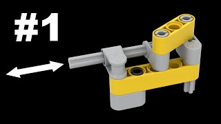 7 Reciprocating Piston Mechanisms  Lego Technic [upl. by Kotta]