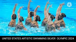 united states artistic swimming [upl. by Mychael332]