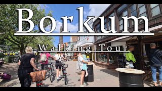 Borkum Walking Tour Juli 2023 4K [upl. by Adyht940]