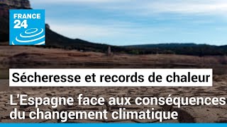 Changement climatique état durgence sécheresse en Catalogne • FRANCE 24 [upl. by Eidna]