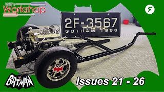 Building 1966 Batmobile 18 scale  Pack 6  Issues 21  26 [upl. by Rona]