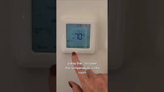 Thermostat Instructions [upl. by Yelnahs934]