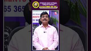 Degree Courses  Dr Narayana Degree College of Hotel Management and BBA in Hyderabad [upl. by Lucia]