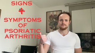 signs and symptoms of psoriatic arthritis [upl. by Dlareg]