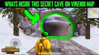 PUBG Mobile Vikendi Map CAVE  WHATS INSIDE THIS SECRET CAVE   BEST LOOT EVER [upl. by Zannini]