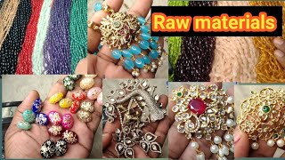 Trending jewellery making materialsnew collection jewellery making materialsraw materials [upl. by Atteyek888]